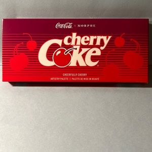 Coca Cola morphe cherry coke eyeshadow palette
